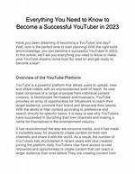 Everything to Know About the Youtuber ·