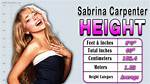 Exploring the Heights: a Sabrina Carpenter Height Comparison