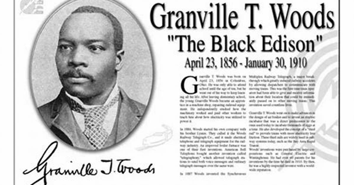 Granville T. Woods Biography, Life, Interesting Facts
