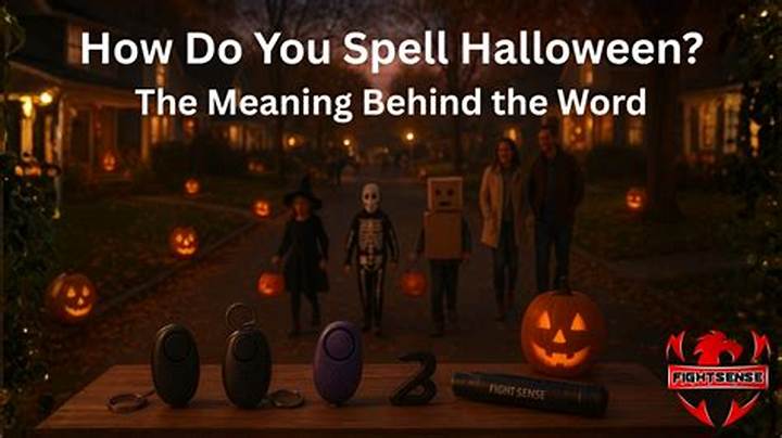 How Do You Spell Halloween? the Exact Spelling, Meaning, and Tips