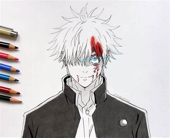 How to Draw Gojo: Step-by-Step Manga-Style Guide for Beginners