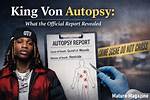 King Von's Autopsy Report: Unraveling the Mysteries