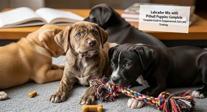 Labrador Mix with a Pitbull: Temperament, Care, and What to Expect