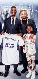 Meet Camavinga's Talented Son: the Next Rising Star in Football