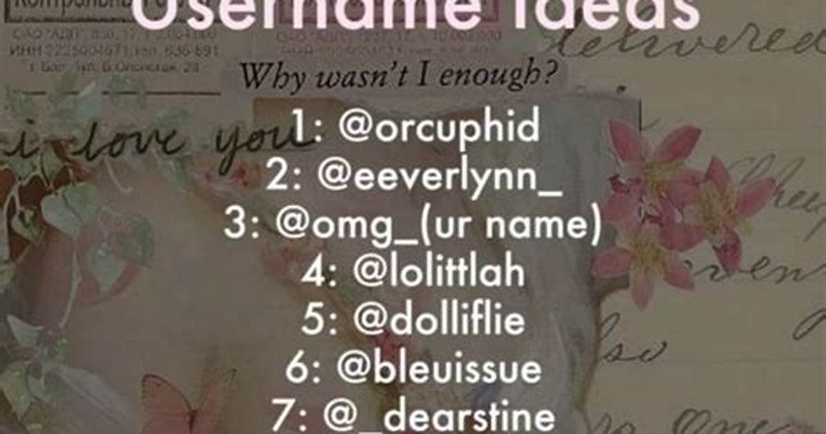 Mesmerizing Self Love Usernames: Unique & Empowered