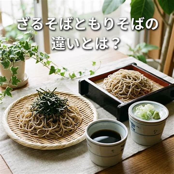 もりそば と ざるそば の 違いは？見た目・食べ方・“常識”を整理