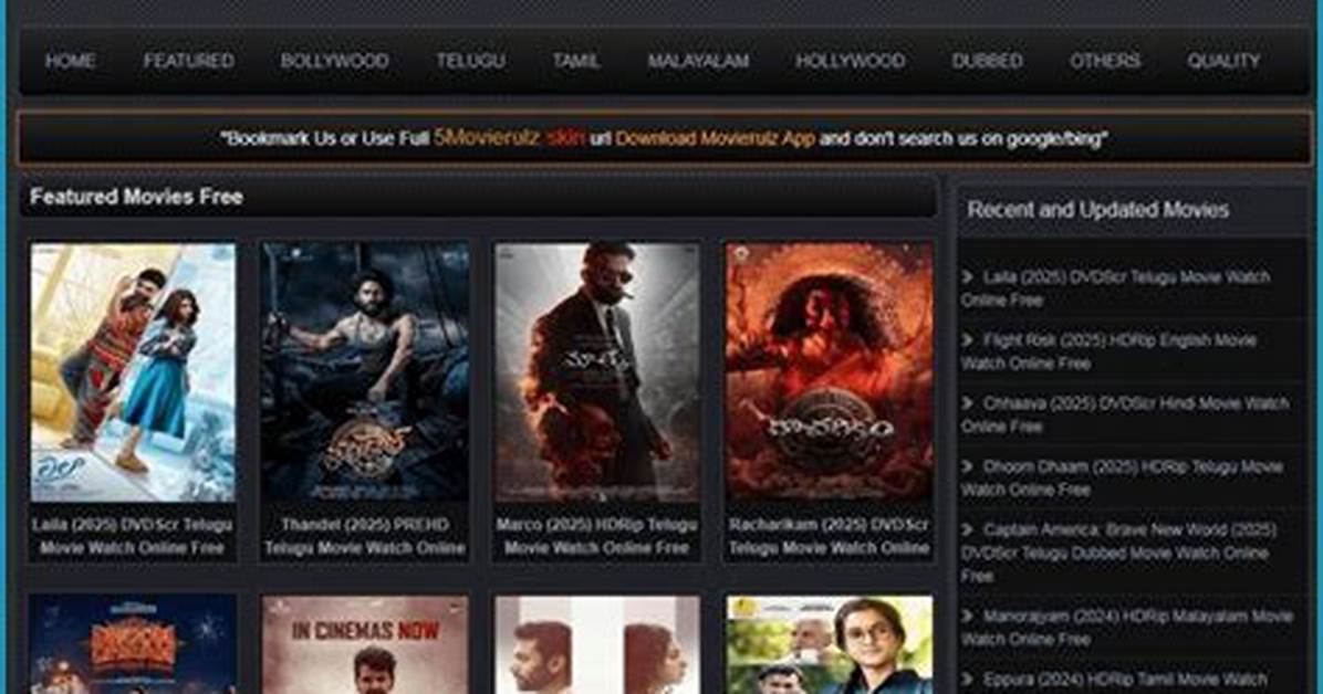 Movierulz Page3: Your Ultimate Guide to Free Movie Streaming