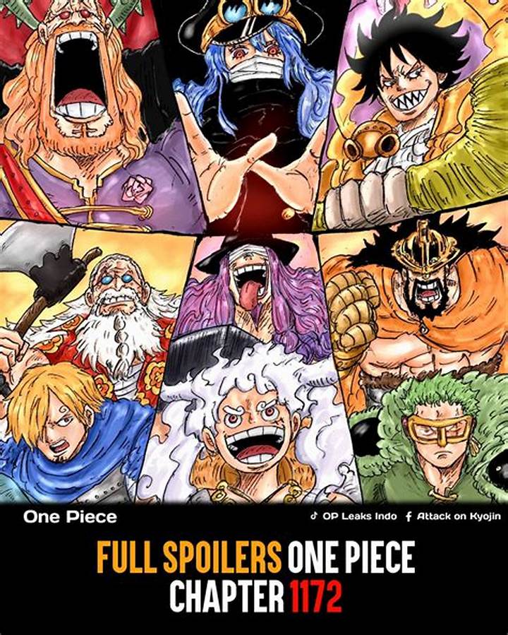 ワンピース1172話 Raw・フル速報：最新話のあらすじと見どころ完全解説
