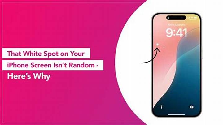Phone Screen White Spot: Causes, Fixes, and When to Replace