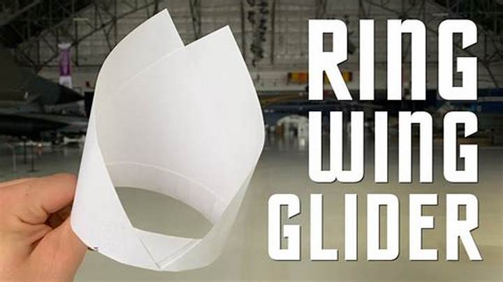 Ring Wing Paper Airplane Circular Design: Build, Fly, Tweak