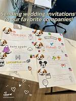 Sending Wedding Invites to Companies