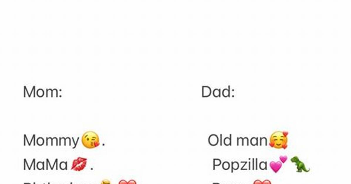 Uncover the Sweetest Family Cute Contact Names for Unforgettable Connections