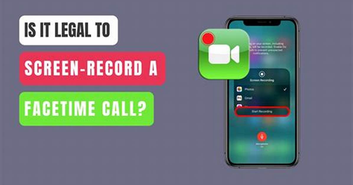 Understanding the Facetime Screen Record Notification: What You Need to Know