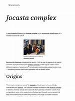 Understanding the Jocasta Complex: a Deep Psychological Exploration