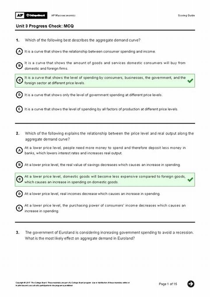 Unit 3 Progress Check Mcq: Practice Questions, Answer Tips, and Strategy