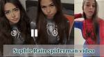 Unmasking the Magic: the Spiderman Video Sopie Rain