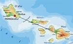 Where Is Maui in Relation to Honolulu
