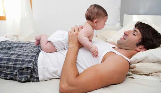 Six Sexy Ways to Coax Your Man Into Babysitting
