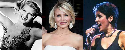 6 Celebrities You Probably Didn't Know Were Latina-Rita Hayworth, Cameron Diaz, Joan Baez