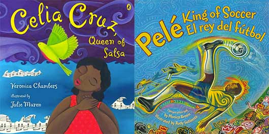 5 Books to Celebrate Black History Month-Celia Cruz; Pele