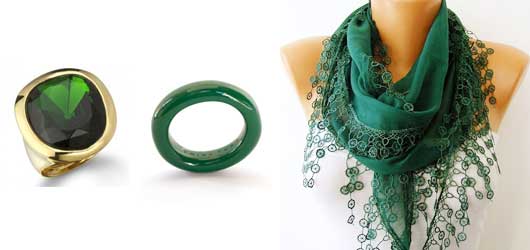 Accessorize for St. Patrick’s Day in Pantone Color of the Year: Emerald