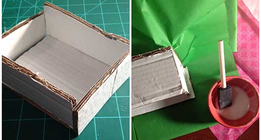 From Cardboard Box to Custom Storage Container-Supplies