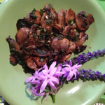 Carbonell-Sautéed Scallions with Mushrooms