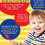 #HealthyBaby Twitter Party-SliderPhoto