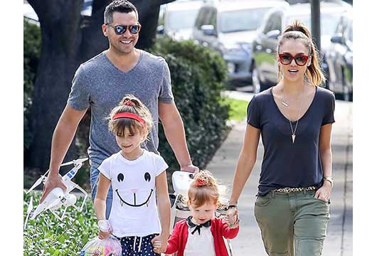 Jessica Alba Spotted at The Playground With Her Kids-MainPhoto