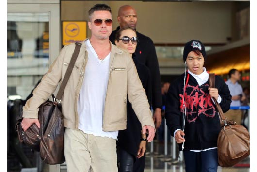 CelebScoop-Brad Pitt A Traveling Dad-MainPhoto